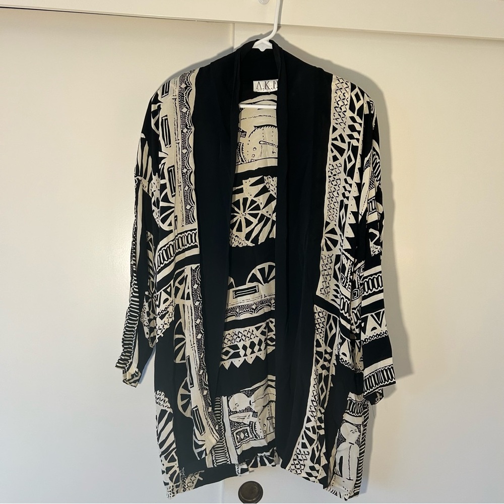 A.F.K vintage, lightweight jacket, 80s shoulder pads